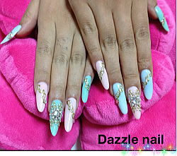 3カラーのスカルプ