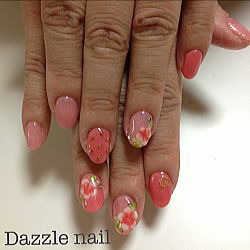 ハイビスカスネイル