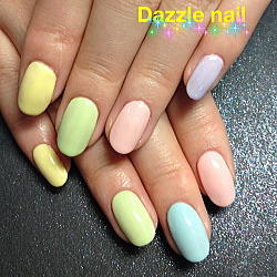 夏にぴったりな白のフットジェル