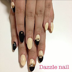 バイカラーのスカルプ