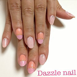 春らしい色合いのバイカラージェル