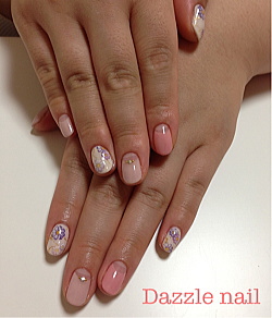 ロマンティックネイル