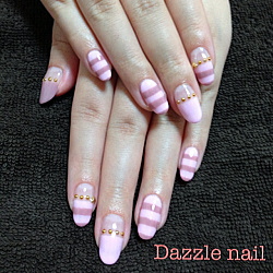 チシャ猫モチーフのジェルネイル