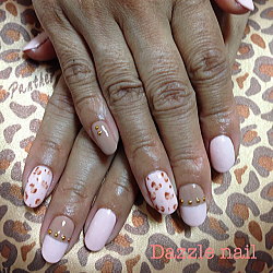 きつ過ぎないカラーにレオパードとバイカラー