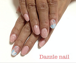 アンブレラフレンチジェルネイル