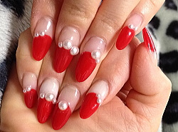 赤の丸フレンチ