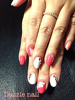 3カラージェルネイル