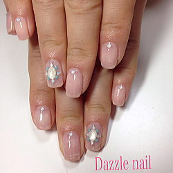 モロッコ風ジェルネイル