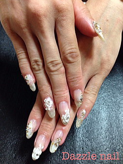 シルバーラメグラデーション