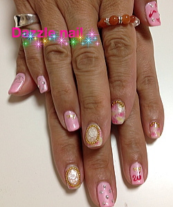 タイダイとバービーをあわせました