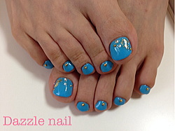 サーモンピンクを使った大人レオパード