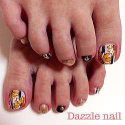 ひまわりネイル