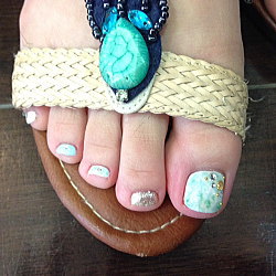 初めてのフットジェルネイル