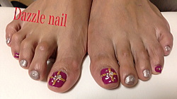 プレゼント風なデザインのフットジェル